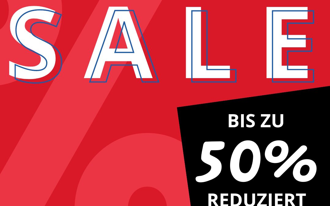 SUMMER SALE – bis zu 50% reduziert! 😎