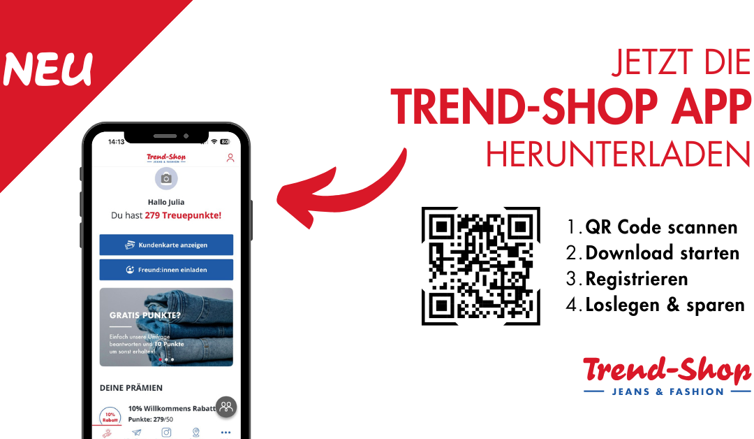 📱 NEU: DIE TREND-SHOP APP IST DA!