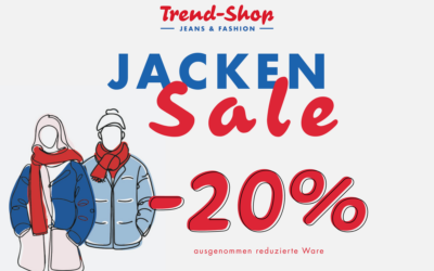 Jackenaktion – 20% Rabatt! 🧥