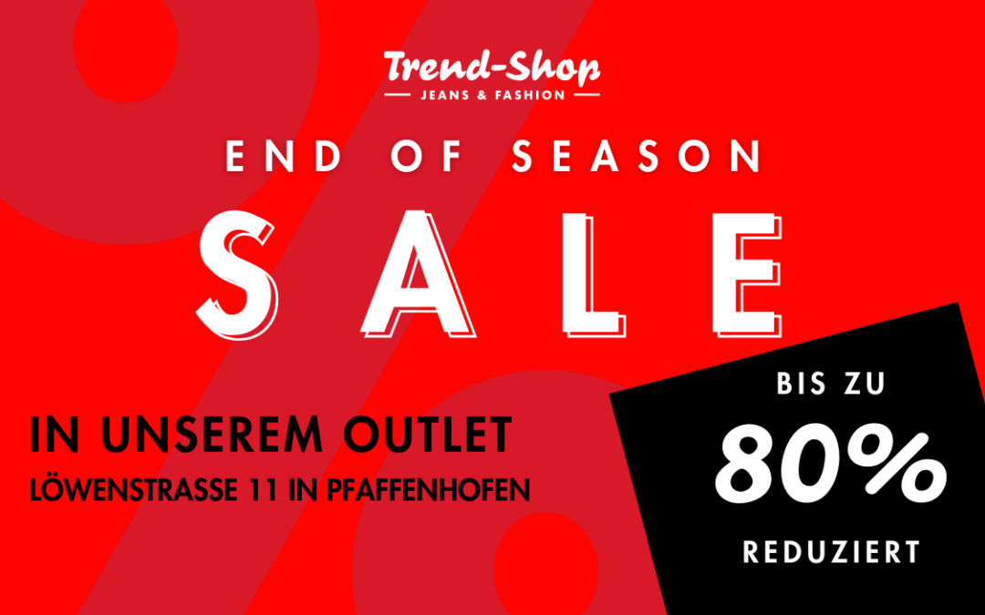 Outlet-Tage: Saisonware bis zu 80% reduziert!🔥