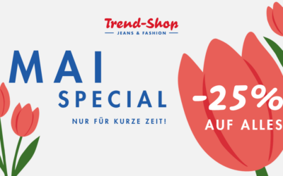 Mai Special: 25% Rabatt!🌷