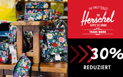 🎒 30% Rabatt auf Herschel!
