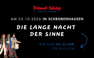 Lange Nacht der Sinne in SOB! 🛍️